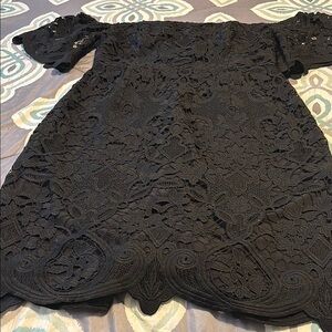BB Dakota Black Lace Dress